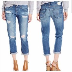 AG Adriano Goldschmied Ex-Boyfriend Slim Jean 15 Year Nebula Wash